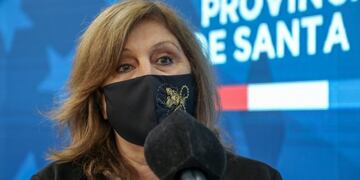 La funcionaria dio positivo el 3 de febrero luego de una reunión con su par nacional Nicolás Trotta. (@gobsantafe)