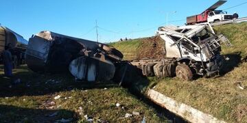 El accidente se produjo en Circunvalación entre 27 de Febrero y Rivarola\u002E (Rosario3\u002Ecom)