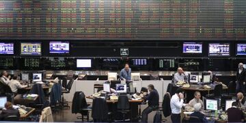 Fotografía de la bolsa de valores de Buenos Aires el 25 de septiembre de 2015, en Buenos Aires (Argentina)\u002E Crédito: EFE/David Fernández