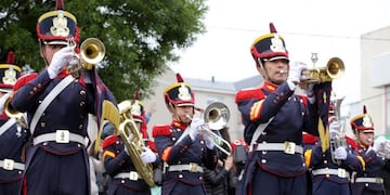 Presentación de la Fanfarria Militar del Alto Perú en Rio Grande
