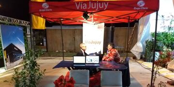 Ministro Abud Robles en Vía Jujuy