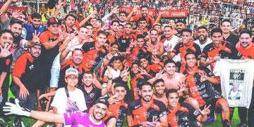 Andino se consagró tricampeón de la liga riojana de fútbol