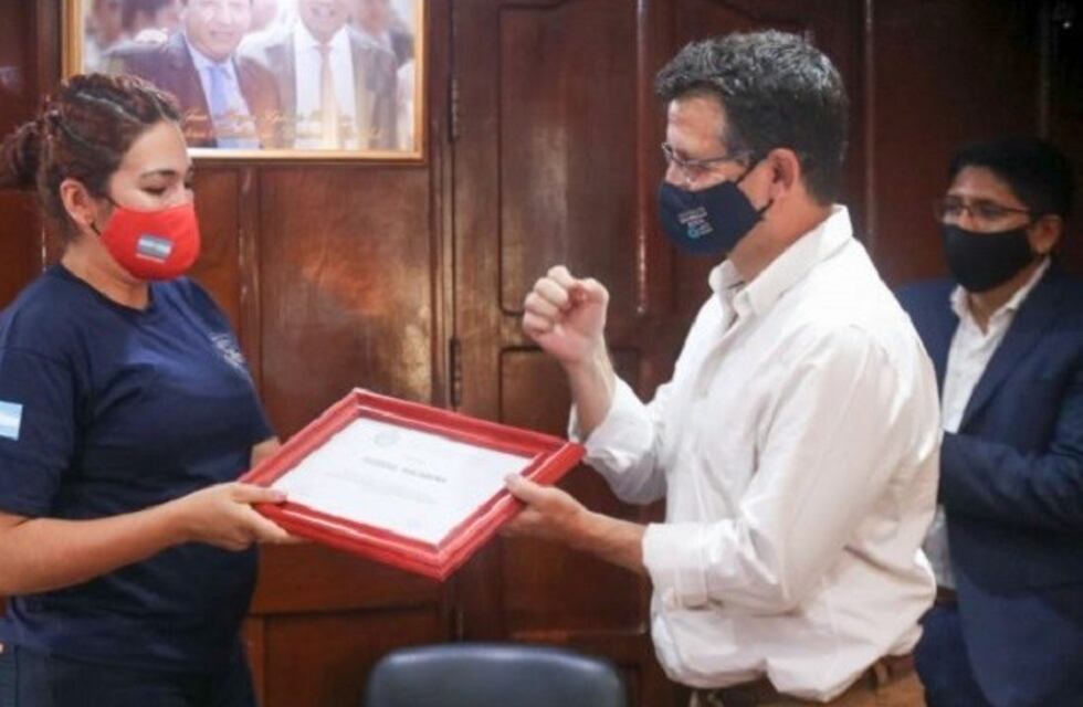 Incendios: distinguieron a bomberos de la Banda del Río Salí