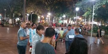 La idea surgió de las reuniones de los sábados en la plaza 9 de Julio\u002E