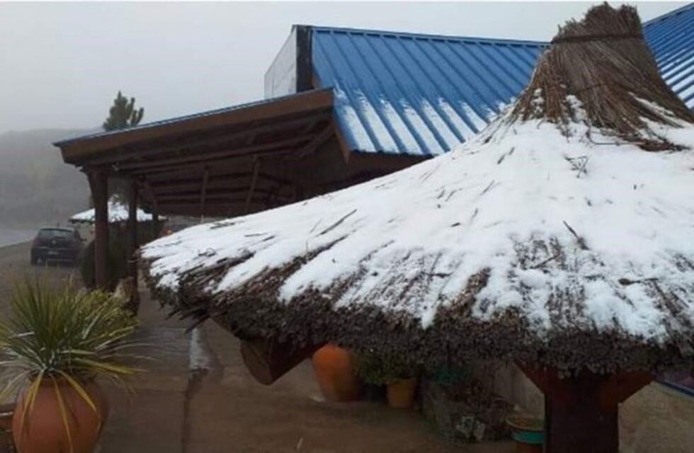 Postales de una jornada nevada en las sierras