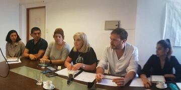 Diputados del PJ Jujuy en conferencia de prensa