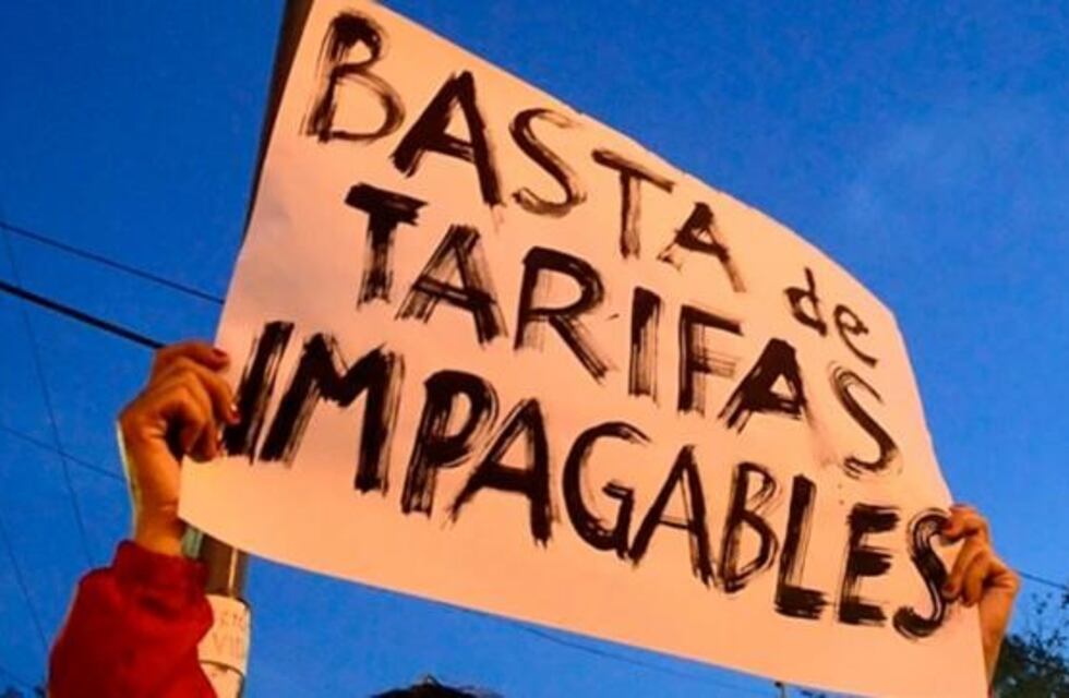 Villa Allende: nueva manifestación por los tarifazos