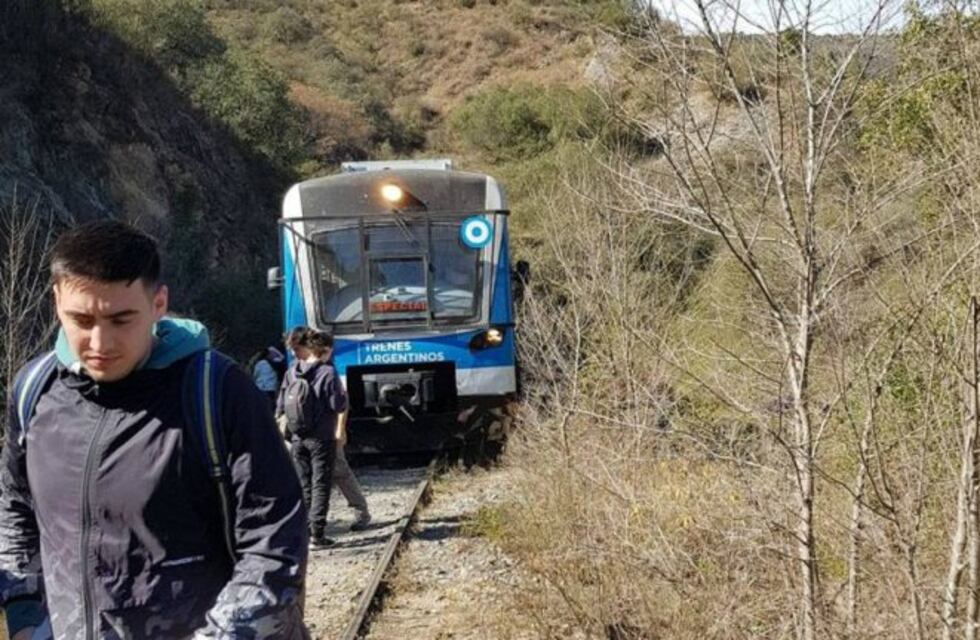 Descarriló el Tren de las Sierras a la altura de Cosquín