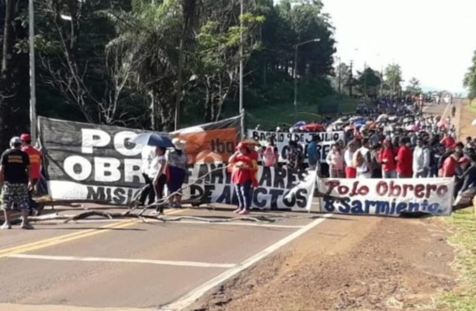 Cortan el tránsito en Ruta 12 a la altura de Eldorado