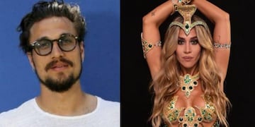 Jimena Barón y Daniel Osvaldo