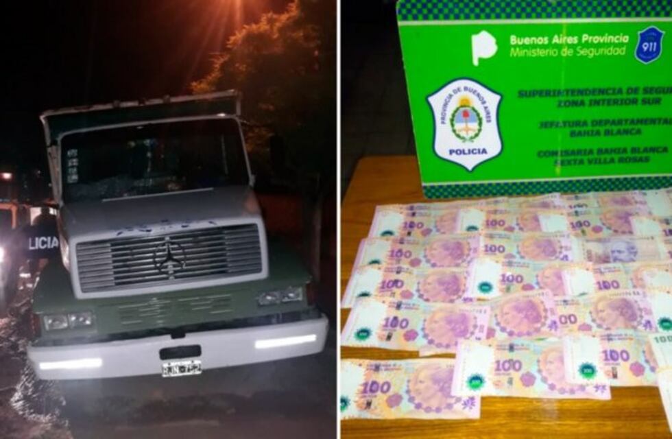 Un camionero atrapó a un hombre que le estaba robando