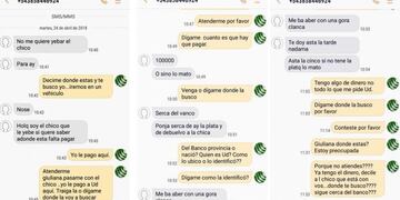 Una menor fingió ser secuestrada y pidió 100\u002E000 pesos para su liberación\u002E