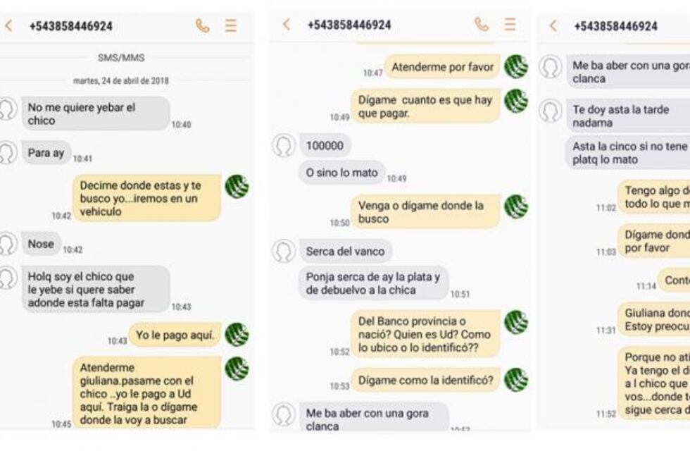 La Termas: fingió su secuestro y pidió una importante suma para ser "entregada con vida"