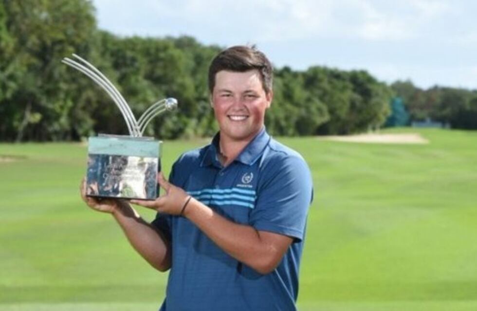 El golfista argentino Abel Gallegos se consagró campeón en México y jugará el Masters de Augusta y el Abierto Británico