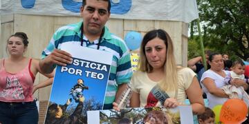 Padres de Teo Rodríguez