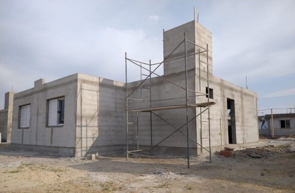 Las viviendas municipales en Arroyito están en su ultima etapa