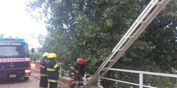 Tormenta en Villa del Rosario