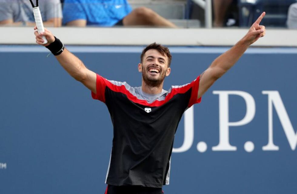 Juan Ignacio Londero se mide con Novak Djokovic en el US Open
