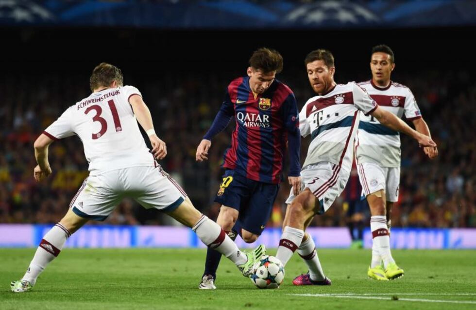 Lionel Messi, con ganas de nivelar el historial ante Bayern Münich
