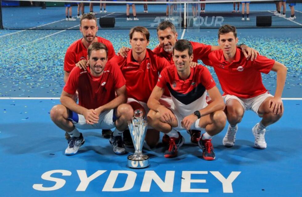 Con Novak Djokovic, Serbia derrotó a España y ganó la primera edición de la ATP Cup