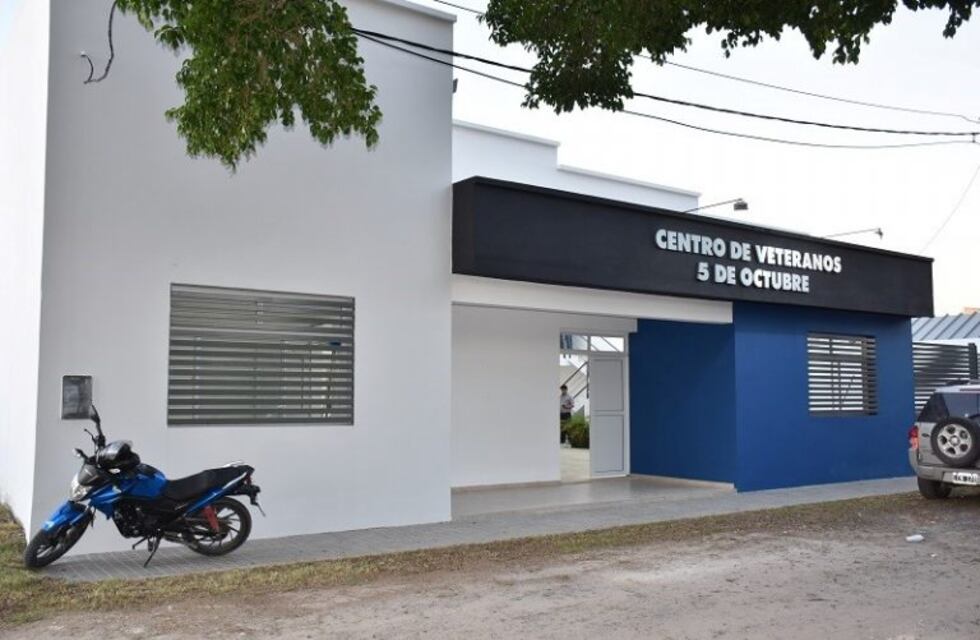 Parque Urbano: inauguran nuevo Centro de Veteranos 5 de octubre