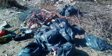 Se realizó la limpieza del área protegida en la zona de la Ex Cantera Municipal de Carlos Paz