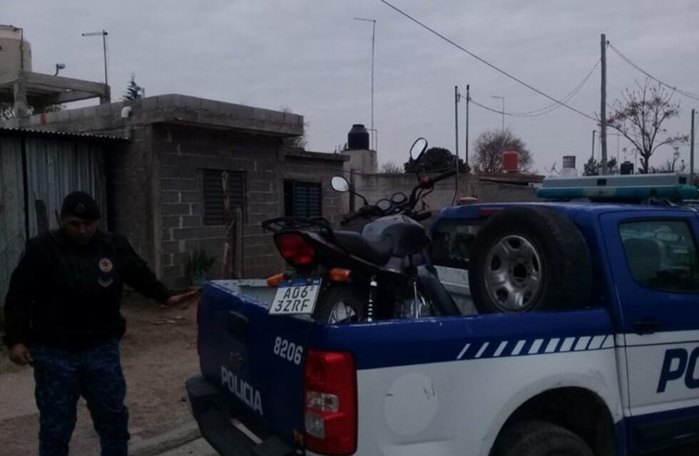 Allanaron la casa del presunto autor del disparo en Los Cedros