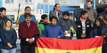 Residentes bolivianos en la provincia