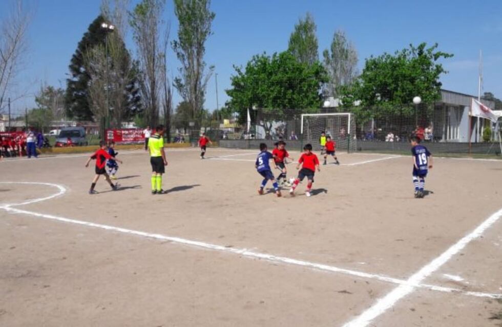 Comenzó el torneo de fútbol infantil de Arroyito