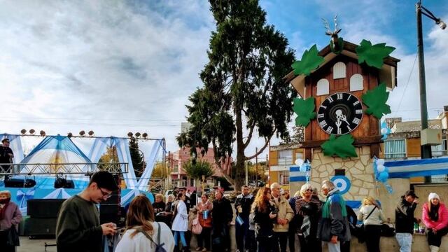 Festejos del 25 de Mayo en Carlos Paz