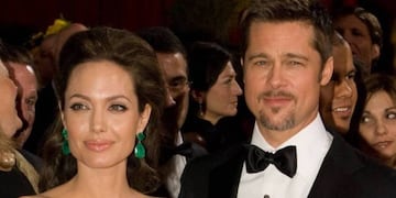Cuando Angelina Jolie y Brad Pitt estaban en pareja\u002E (Web)