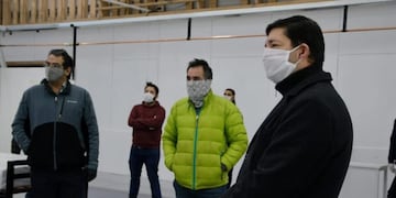 Gremios Municipales recorren el Polo Sanitario