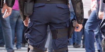 Mujer policía de la ciudad de Santa Fe\u002E (Archivo)