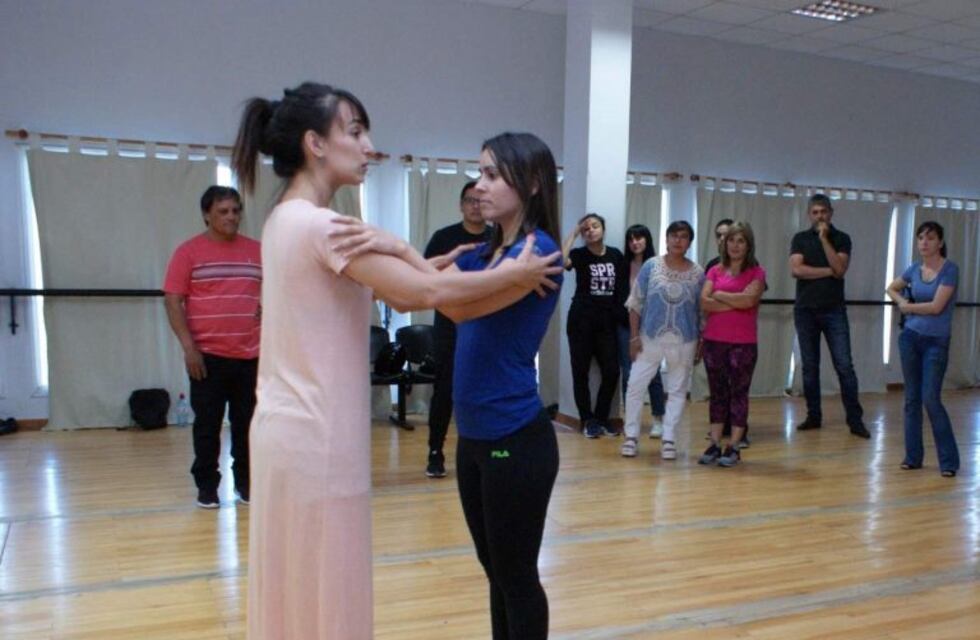 Aprendiendo tango junto a la reconocida bailarina Lucia Ohyama