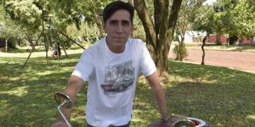 La motoneta recuperada por el docente de Eldorado\u002E (Infocuatro)