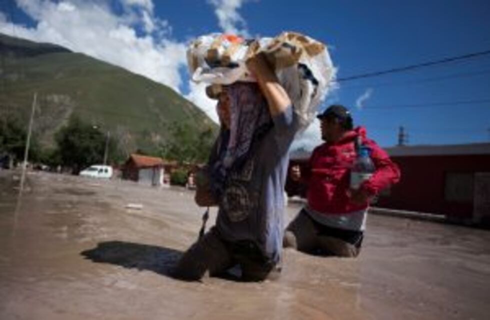 Comerciantes de Volcán lamentan las pérdidas por el alud y temen no poder retomar la actividad