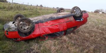 Tres heridos en dos choques registrados en rutas de la región (Info Mas)