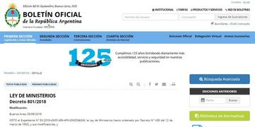 Boletín oficial del 5 de septiembre de 2018