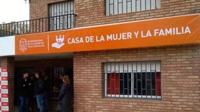 "Casa de la Mujer y la Familia" en José Ingenieros 396, Carlos Paz. (Foto: archivo).