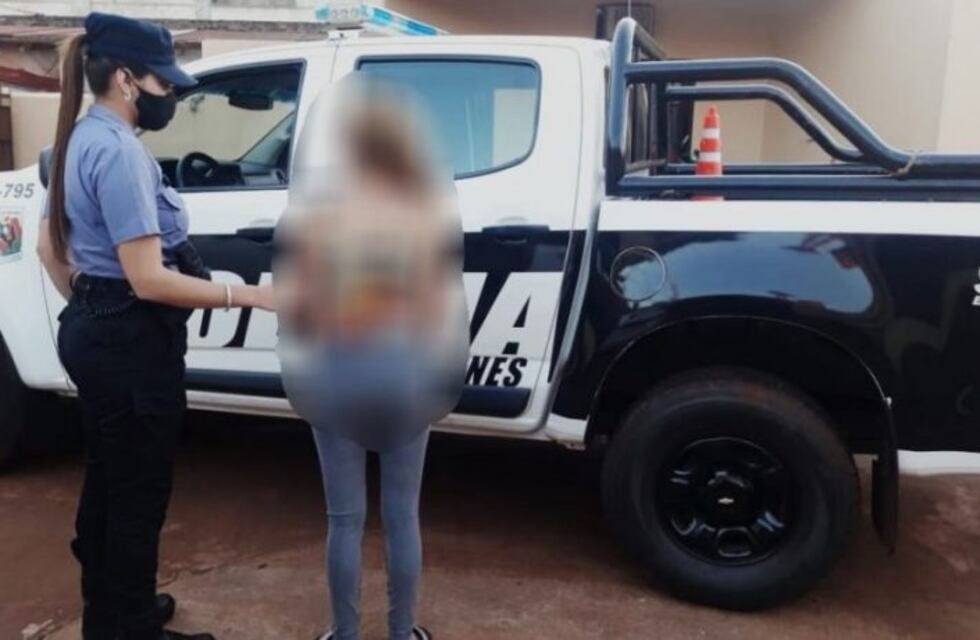 Detuvieron a una joven de 18 años por agredir a su vecino