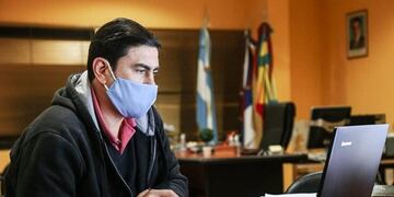El intendente Martínez encabezó la reunión virtual del domingo\u002E
