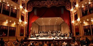 Así quedó el renovado Teatro del Libertador San Martín en Córdoba\u002E (Prensa Gobierno)