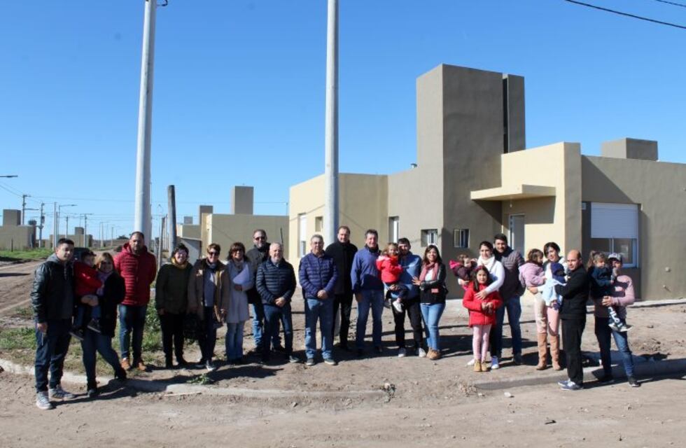 Marcos Juárez: se entregaron seis viviendas del plan PROMUVI en el Barrio San José