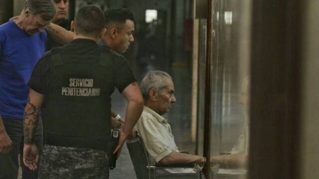 Nicolu00e1s Corradi, de 82 au00f1os, en Tribunales.