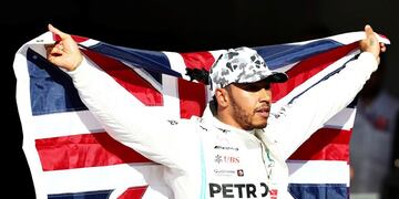 Lewis Hamilton campeón (Foto: Mark Thompson/GETTY IMAGES NORTH AMERICA/AFP)