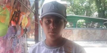 Ismael Kelsh tiene 16 años y vive en el barrio Bicentenario\u002E