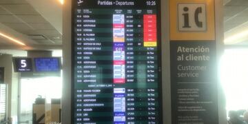 Vuelos demorados en Mendoza
