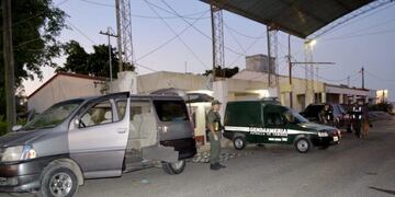 Dos vehículos transportaban 131 ladrillos de marihuana en la ruta nacional Nº 11