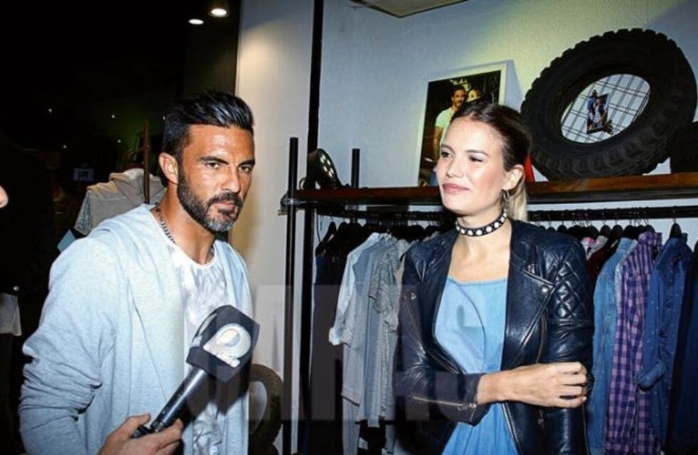 Fabián Cubero, muy cómplice con la ex de Moyano