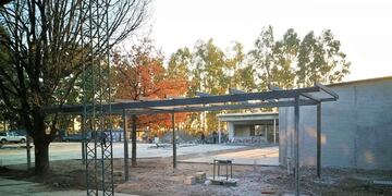 Obras en la escuela Guillén de Real del Padre